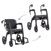 Rollz Motion Rollator walker and wheelchair in one