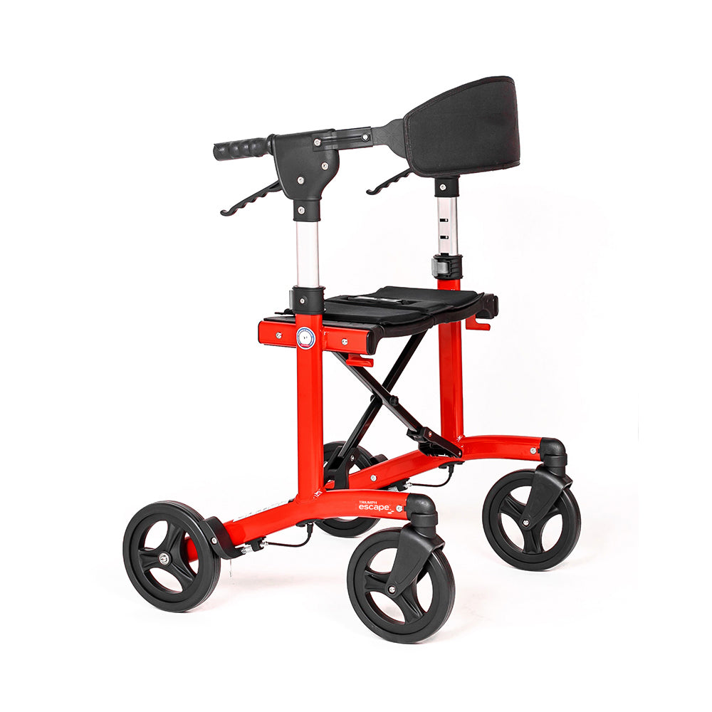 red escape rollator walker