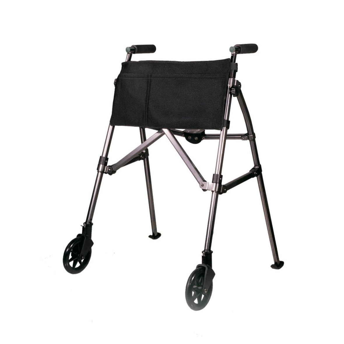 ez fold n go walker black walnut
