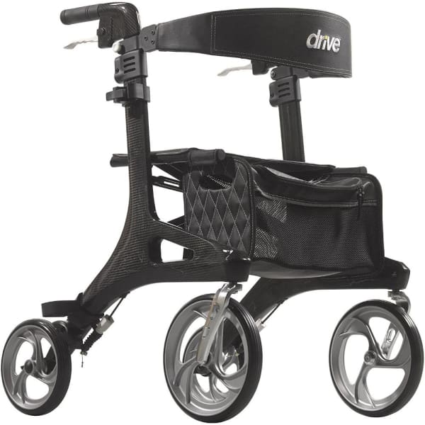 drive nitro carbon rollator walker