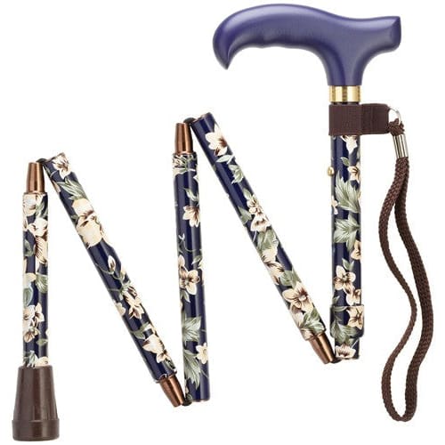 dogwood adjustable folding walking cane