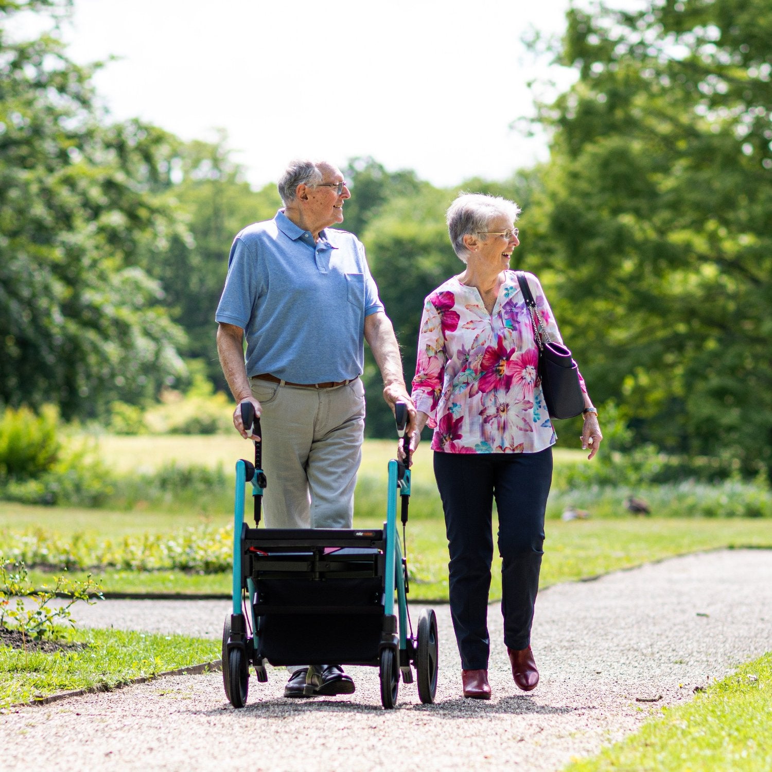 walking with the Rollz Motion Rollator