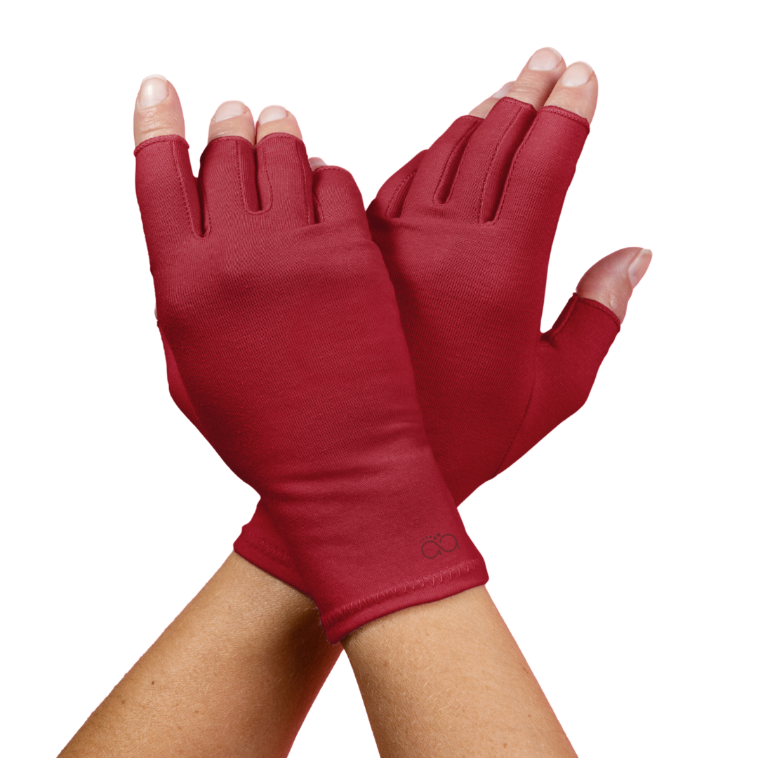 chili red arthritis compression gloves