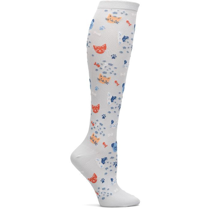 furry faces pet compression socks