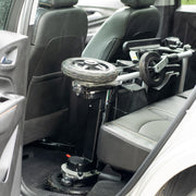 Zoomer Power Mobility Chair in back seat