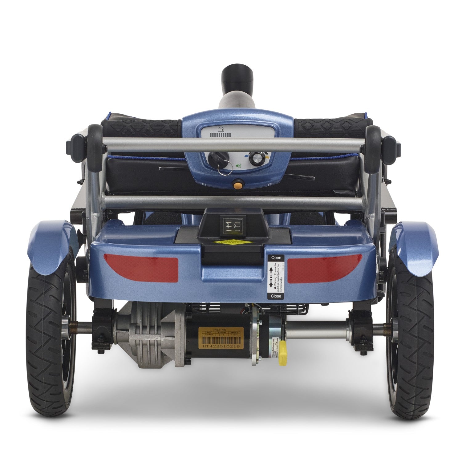 so lite mobility scooter folded rear view
