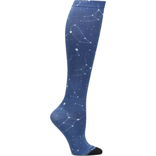 celestial sky space compression socks