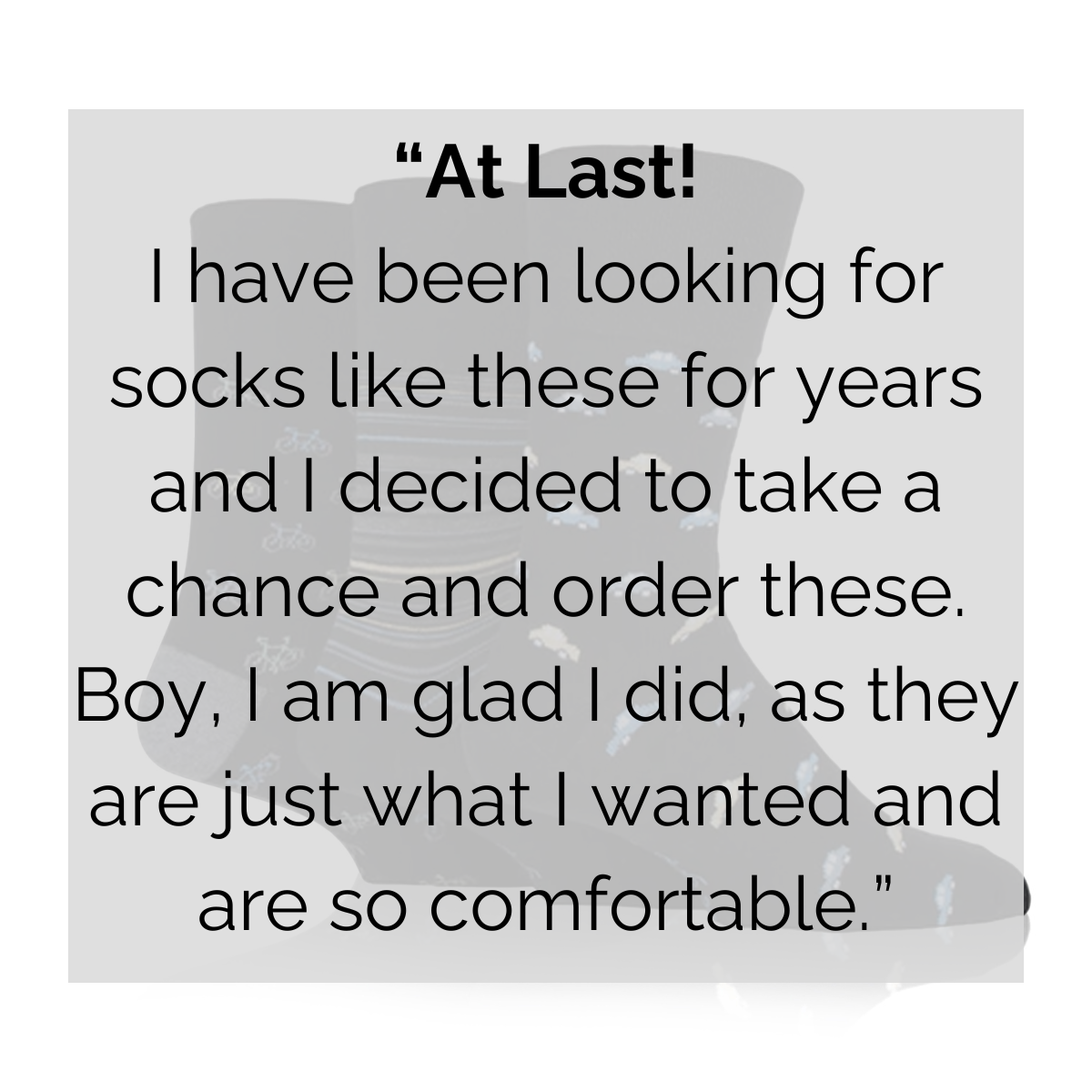 review of men's diabetic car socks
