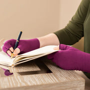 writing with arthritis compression gloves