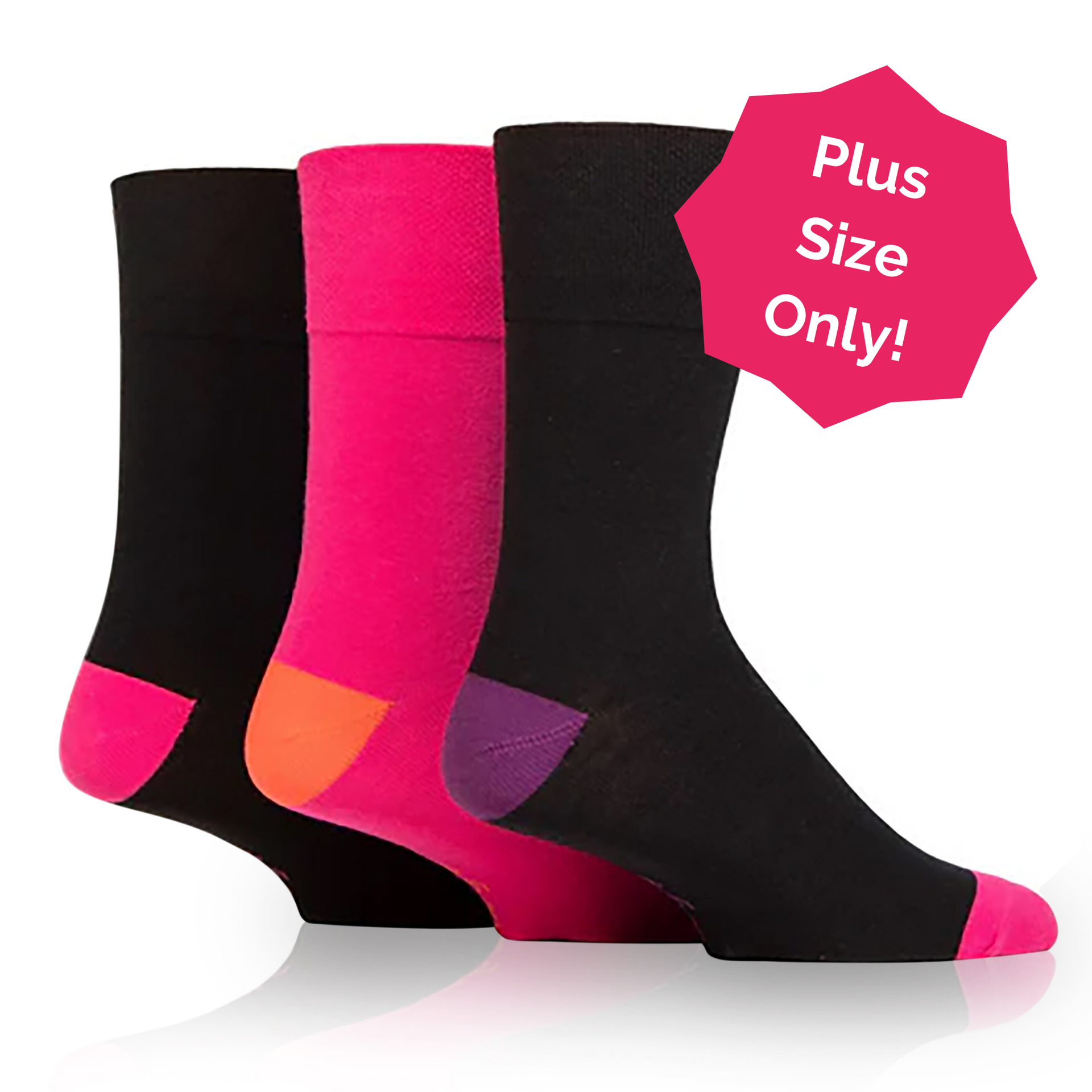 Plus size ladies socks shop