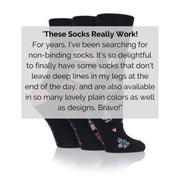 review of women's cute diabetic socks