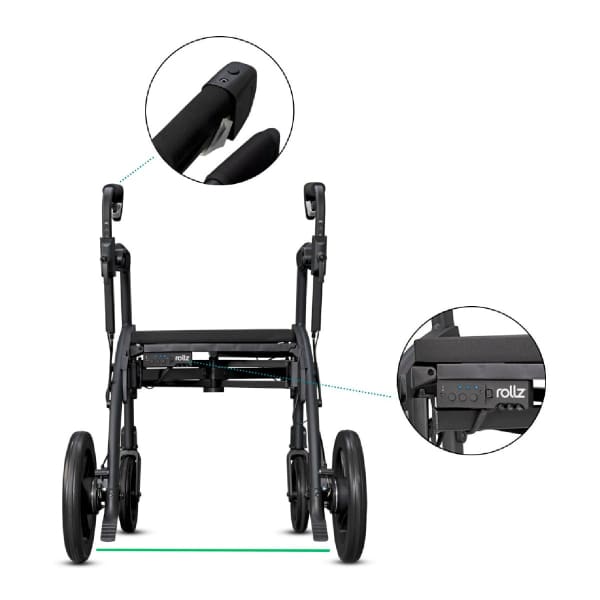 rollz motion rhythm rollator for parkinsons