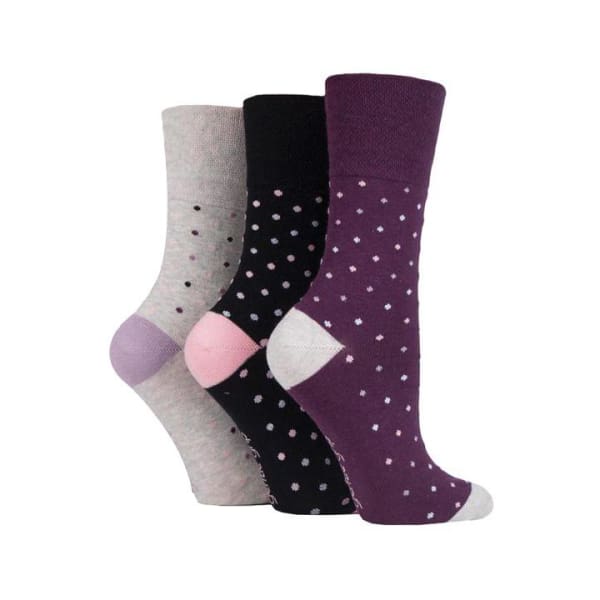 non binding socks in Ritz dots