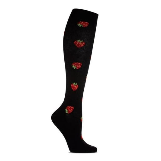 strawberry fields compression socks