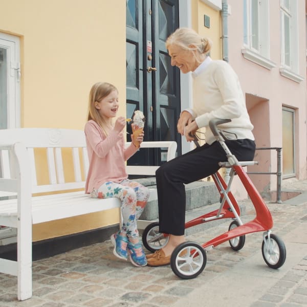 carbon ultralight rollator walker