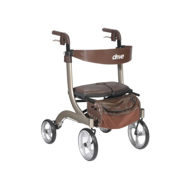 Nitro Deluxe Rollator Walker in 2 Colors - Champagne - Rollator