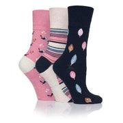 Non Binding Socks For Women In Nature Prints - Nature Prints - Diabetic Socks