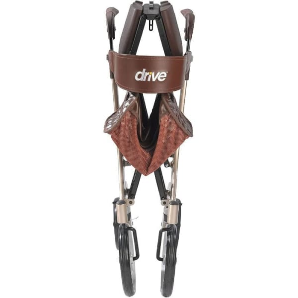 nitro deluxe rollator folded