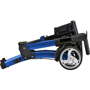 nova monarch rollator folded without front wheels