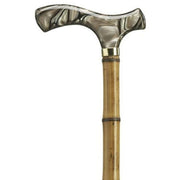 bamboo cane with pearlized handle